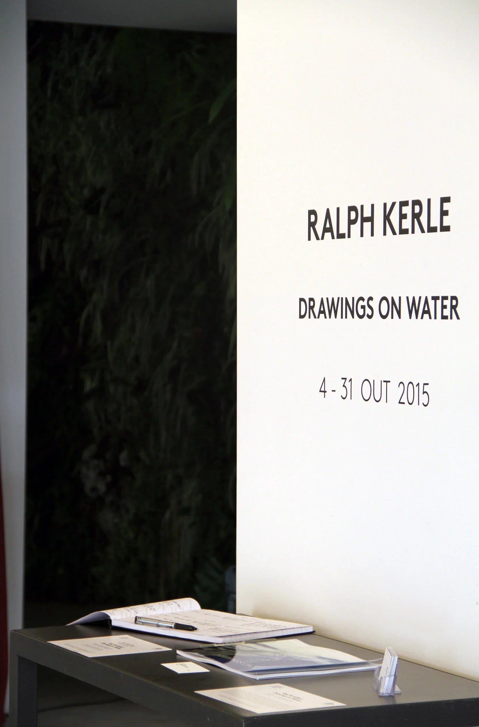 Exhibition Opening, Espaco Espelho d'Agua Gallery, Lisbon, Portugal Oct 3, 2015