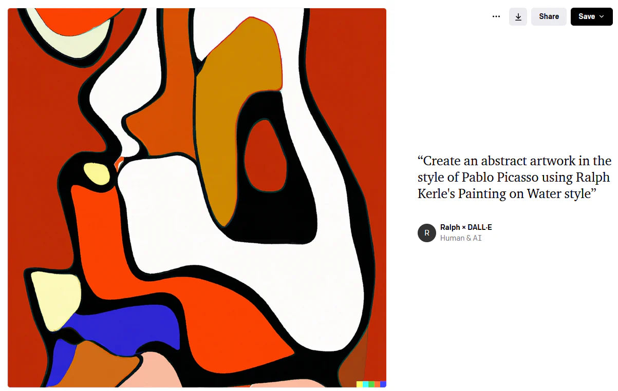 Ralph Kerle's Art Experimenting with AI