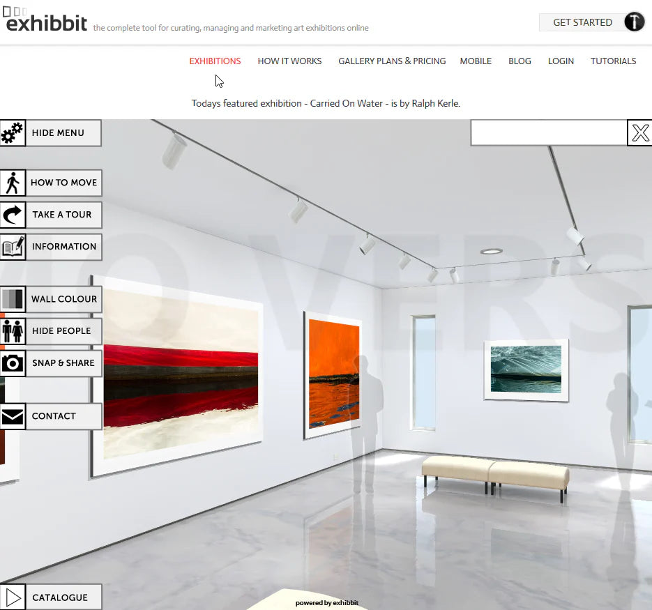 exhibbit features Ralph Kerle's upcoming Berlin Exhibition