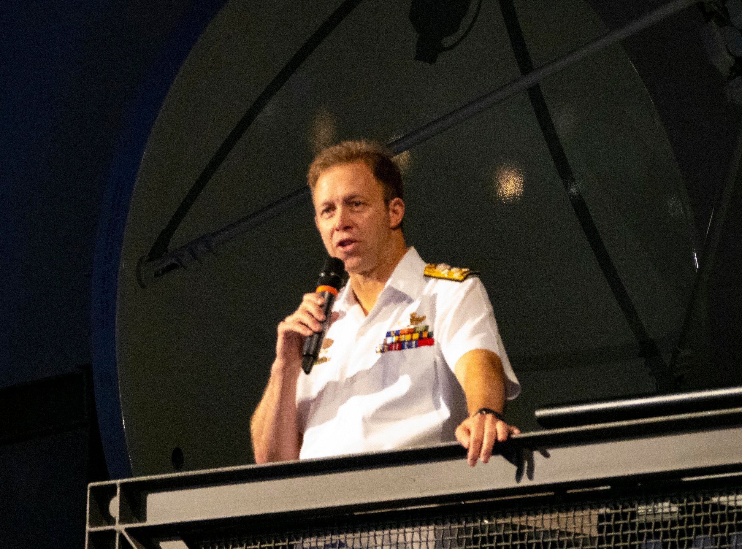 The Opening of the Art of Navy Exhibition