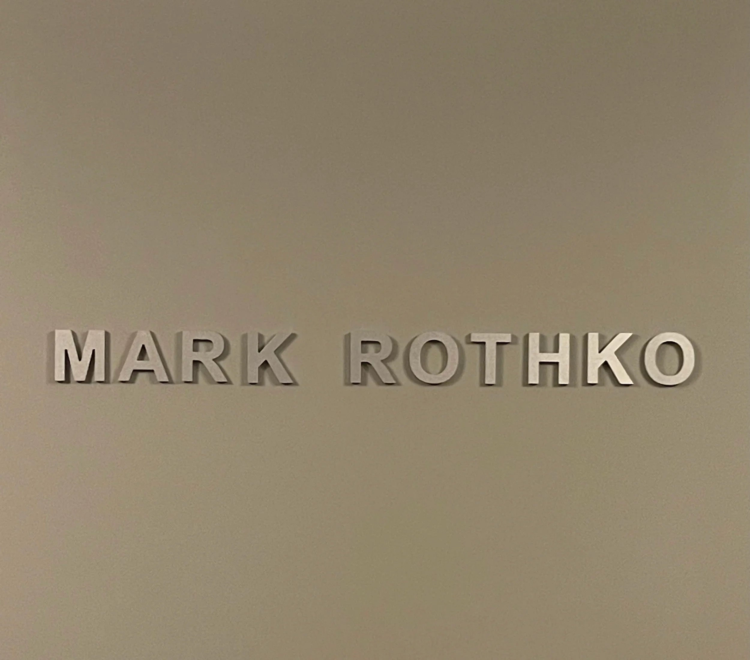 Mark Rothko's Art, Its Connection with and Influence on Ralph Kerle's work