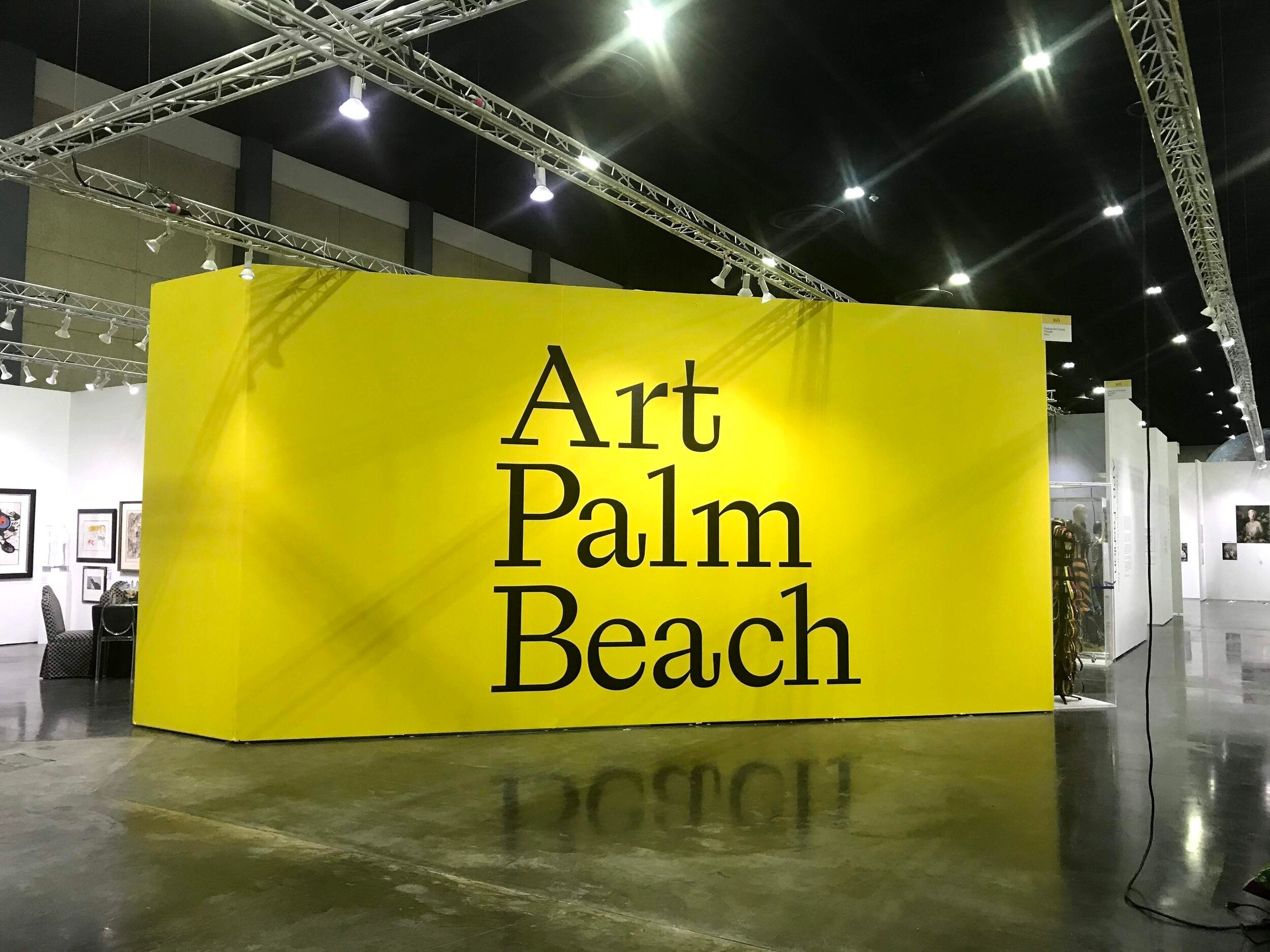 Paintings on Water, Art Palm Beach, Palm Beach Florida USA