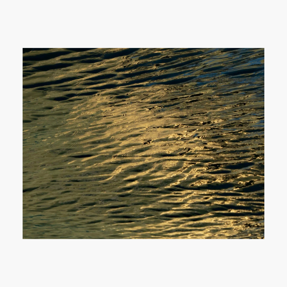 Golden Ripples - Urban Reflections artwork by Ralph Kerle, warm composition