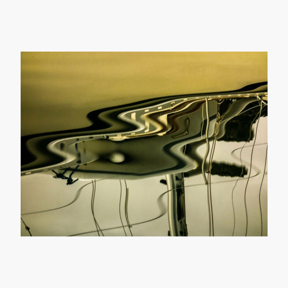 Water Reflection Notation 1 - Urban Reflections artwork by Ralph Kerle, neutral composition