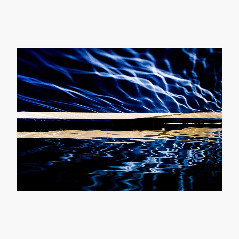 Clearing the Inner Blueness 2 - Aerial & Earth artwork by Ralph Kerle, cool composition