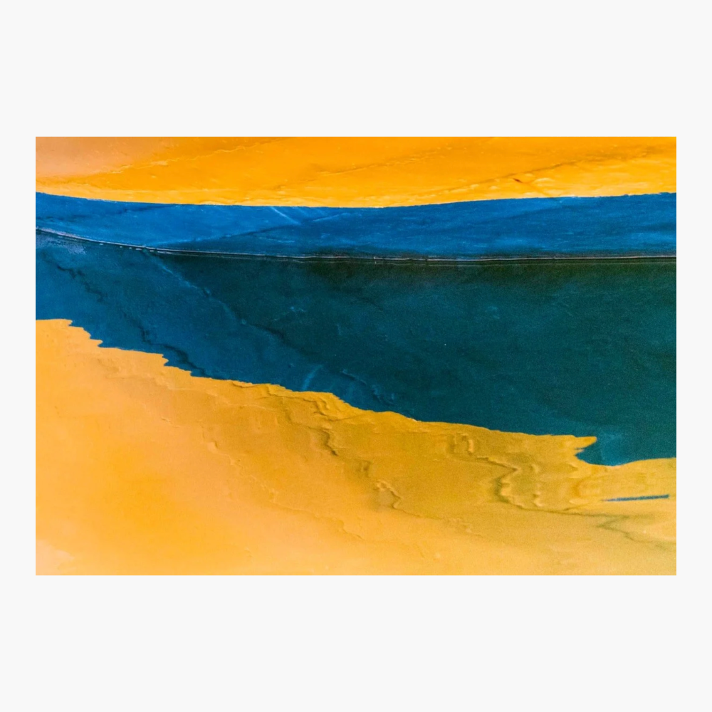 Where Gold Turns to Blue Turns to Gold