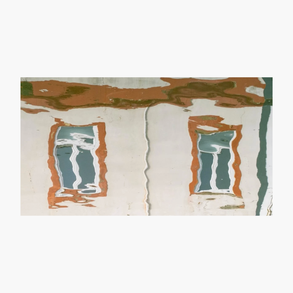 The Brown House - Urban Reflections artwork by Ralph Kerle, neutral composition