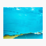 Offshore Aerial View - Blue - Aerial & Earth artwork by Ralph Kerle, cool composition