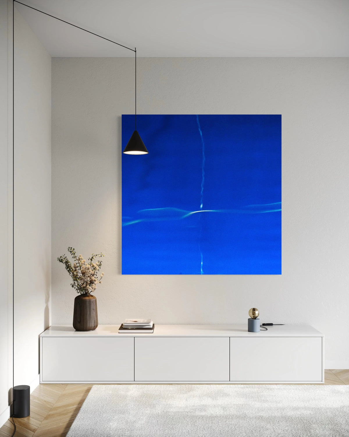 Blue Thoughtfulness