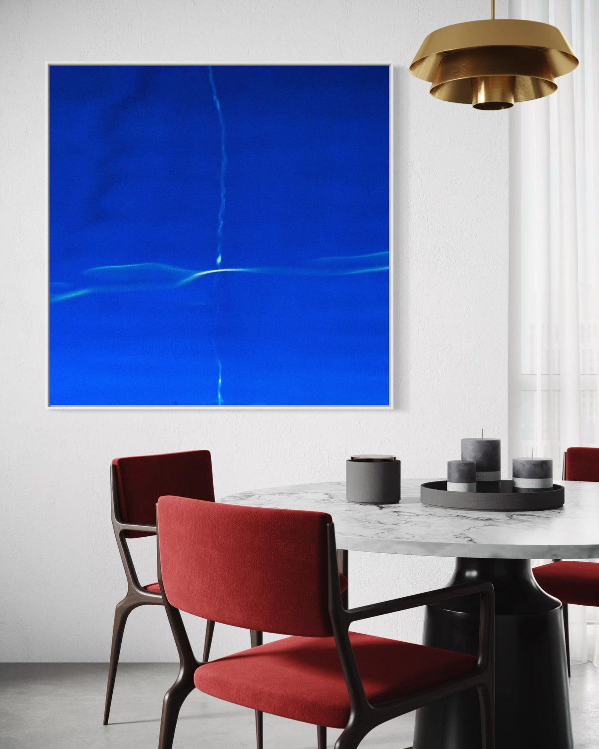 Blue Thoughtfulness