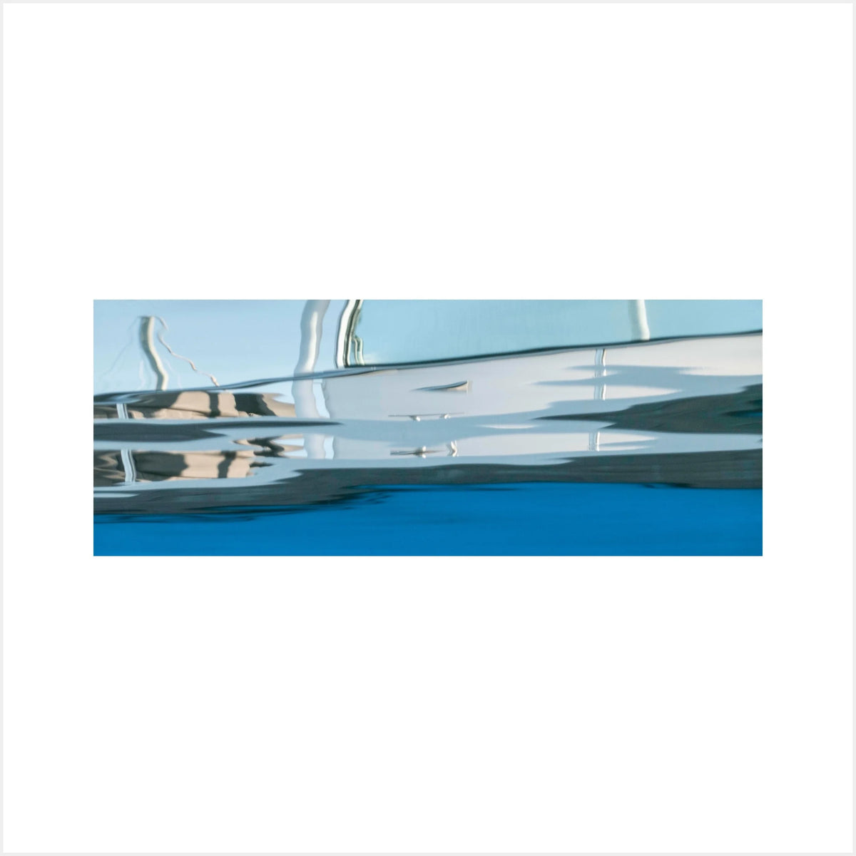 Over the Side - Urban Reflections artwork by Ralph Kerle, warm composition