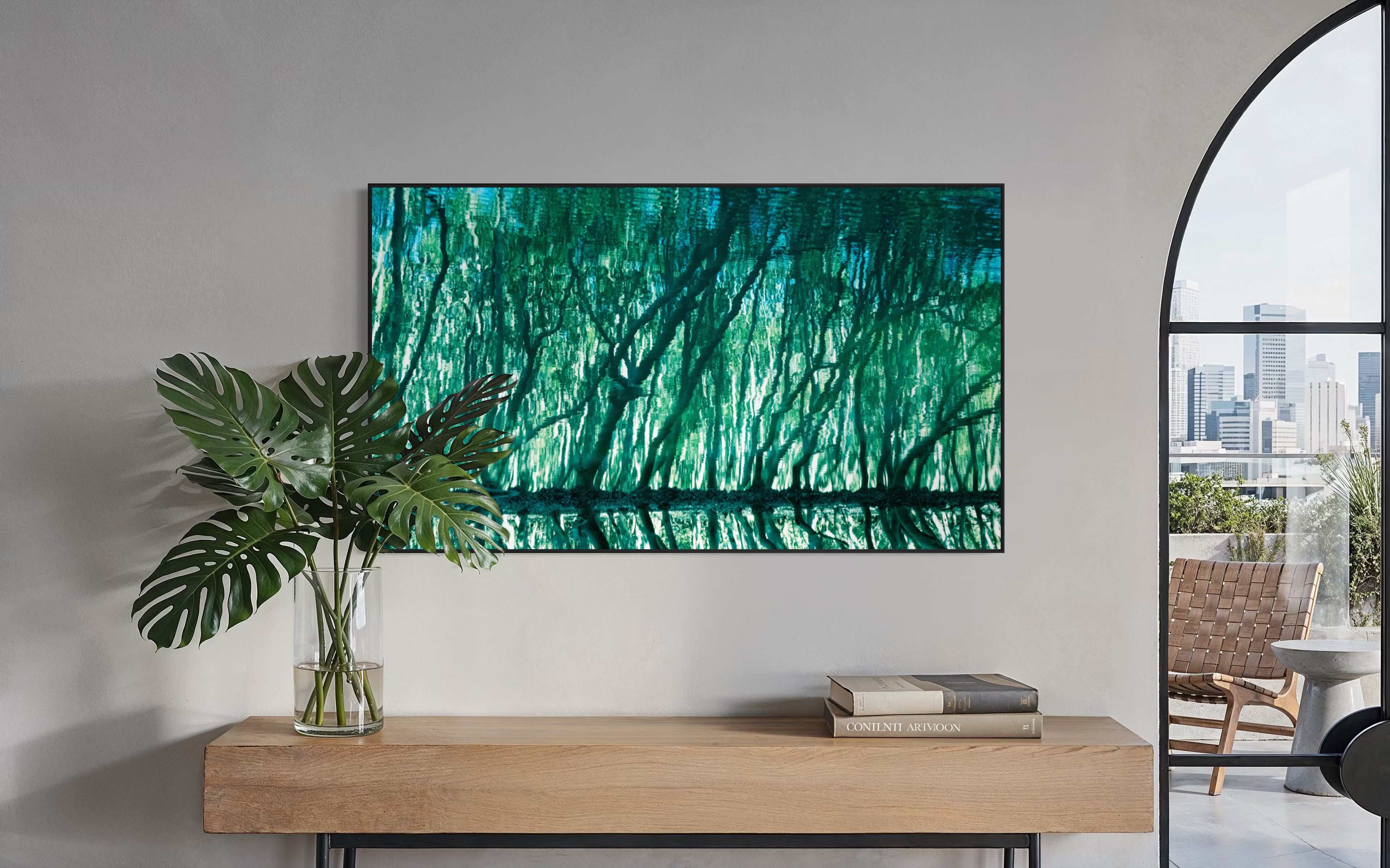 Treecolour by Ralph Kerle displayed in situ, view 4.