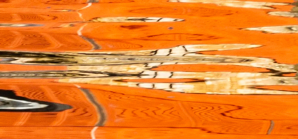 Origin Ochre 2 by Ralph Kerle - signed limited edition fine art print, warm ochre abstract sandstone landscape