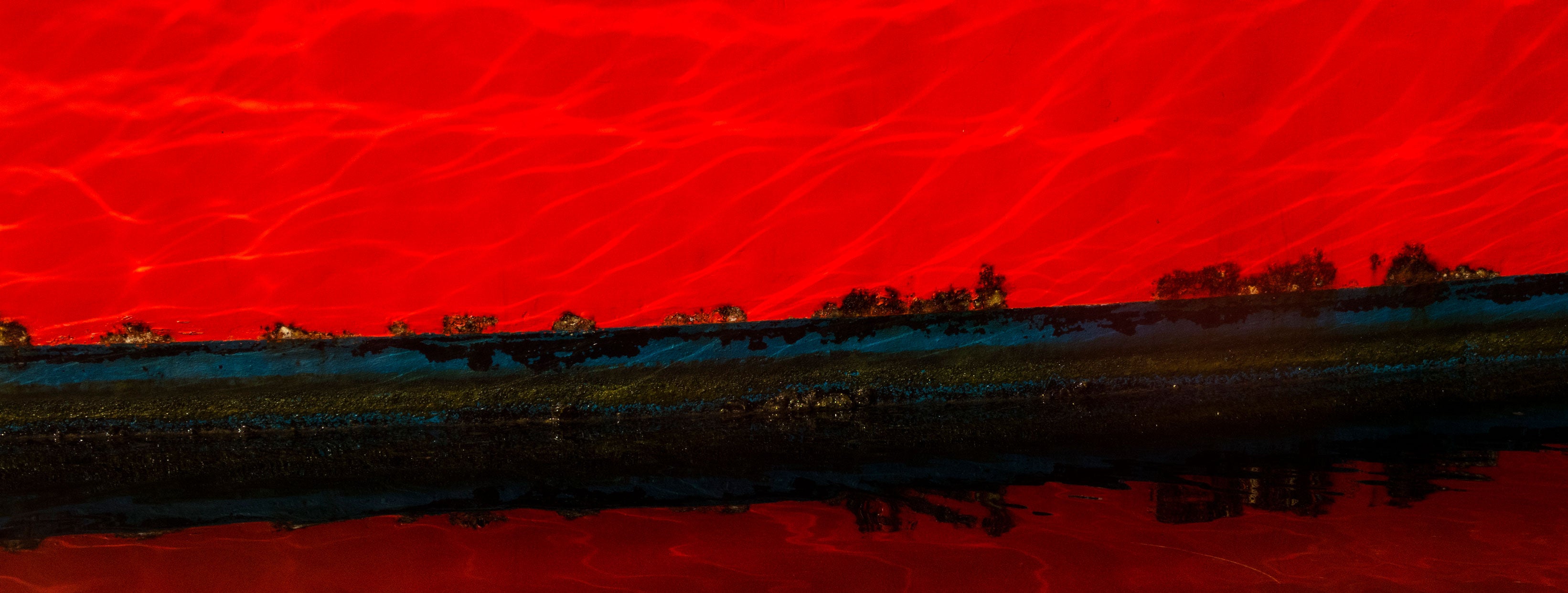 Red Sky on a Scarlet Night