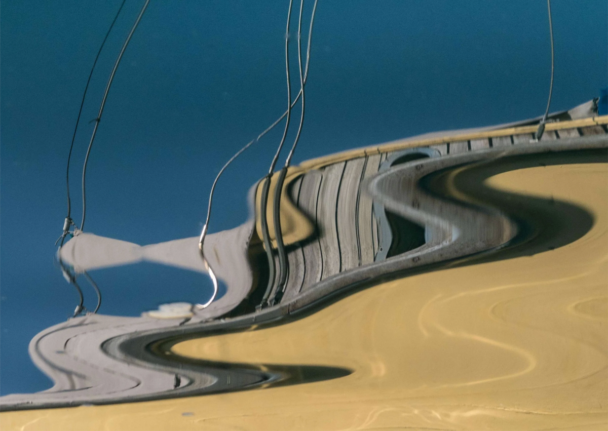 Water Reflection Notation 2 by Ralph Kerle - in-context installation view