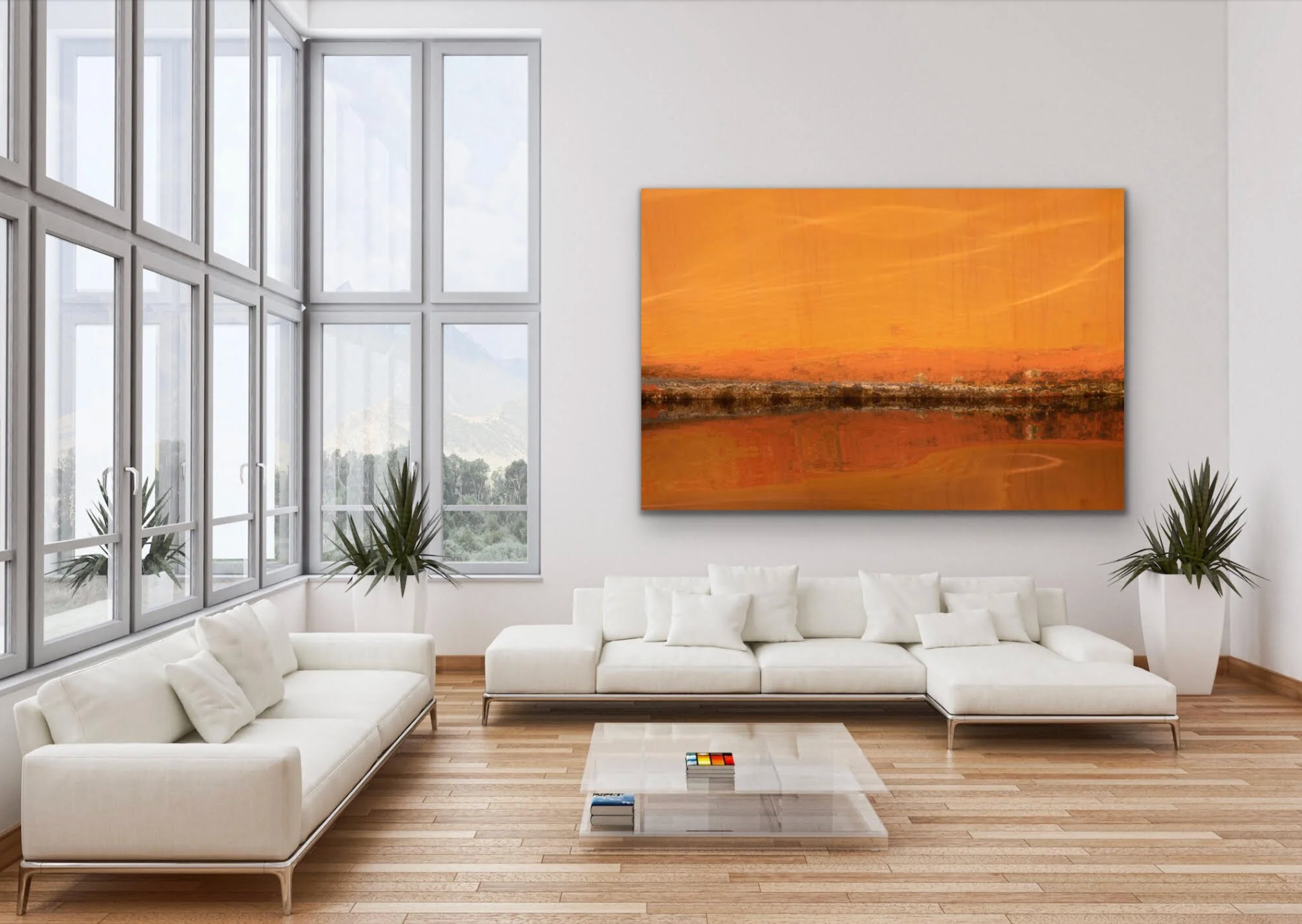 Morning in Orange Heaven
