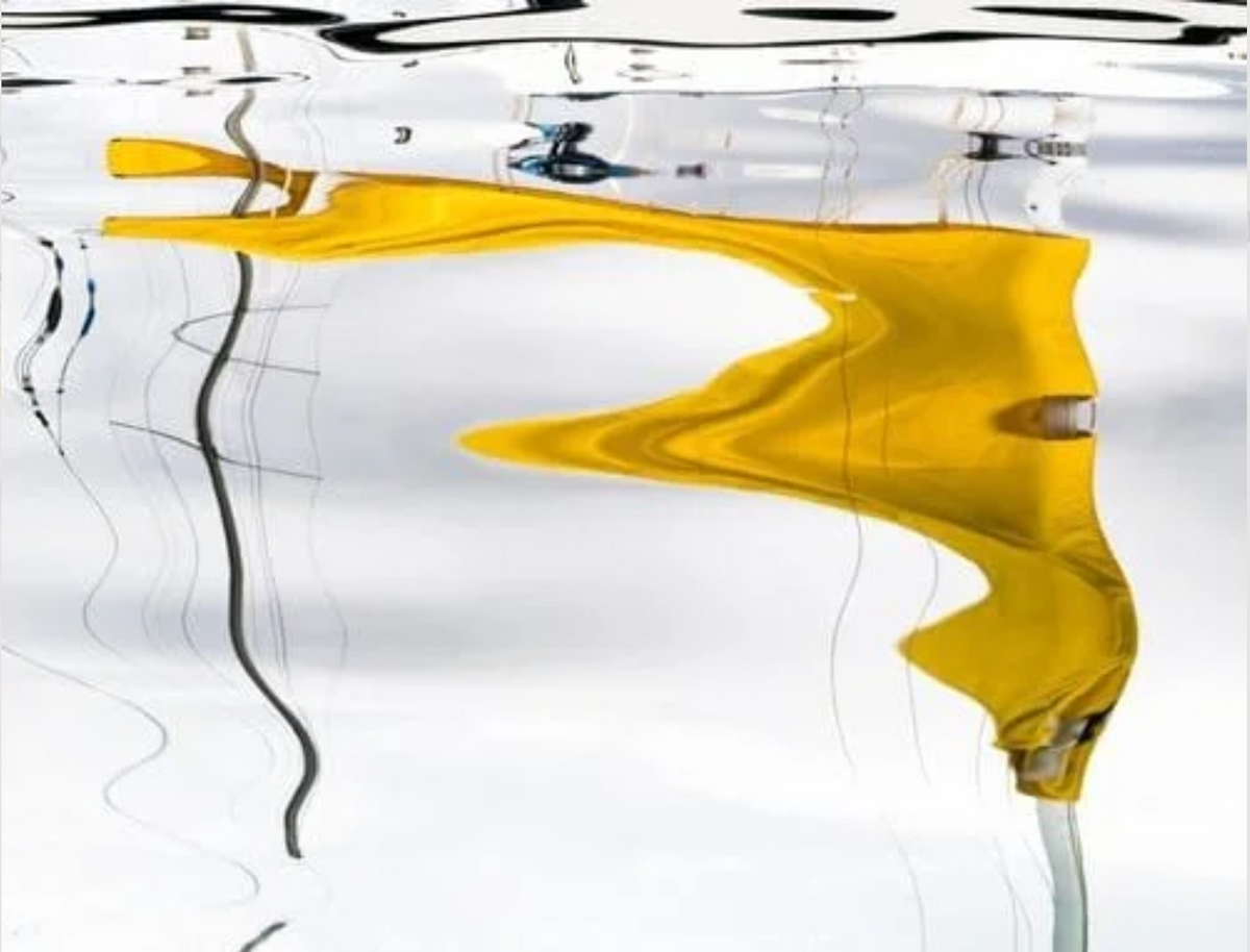 The Yellow Masked Mast by Ralph Kerle - in-context installation view
