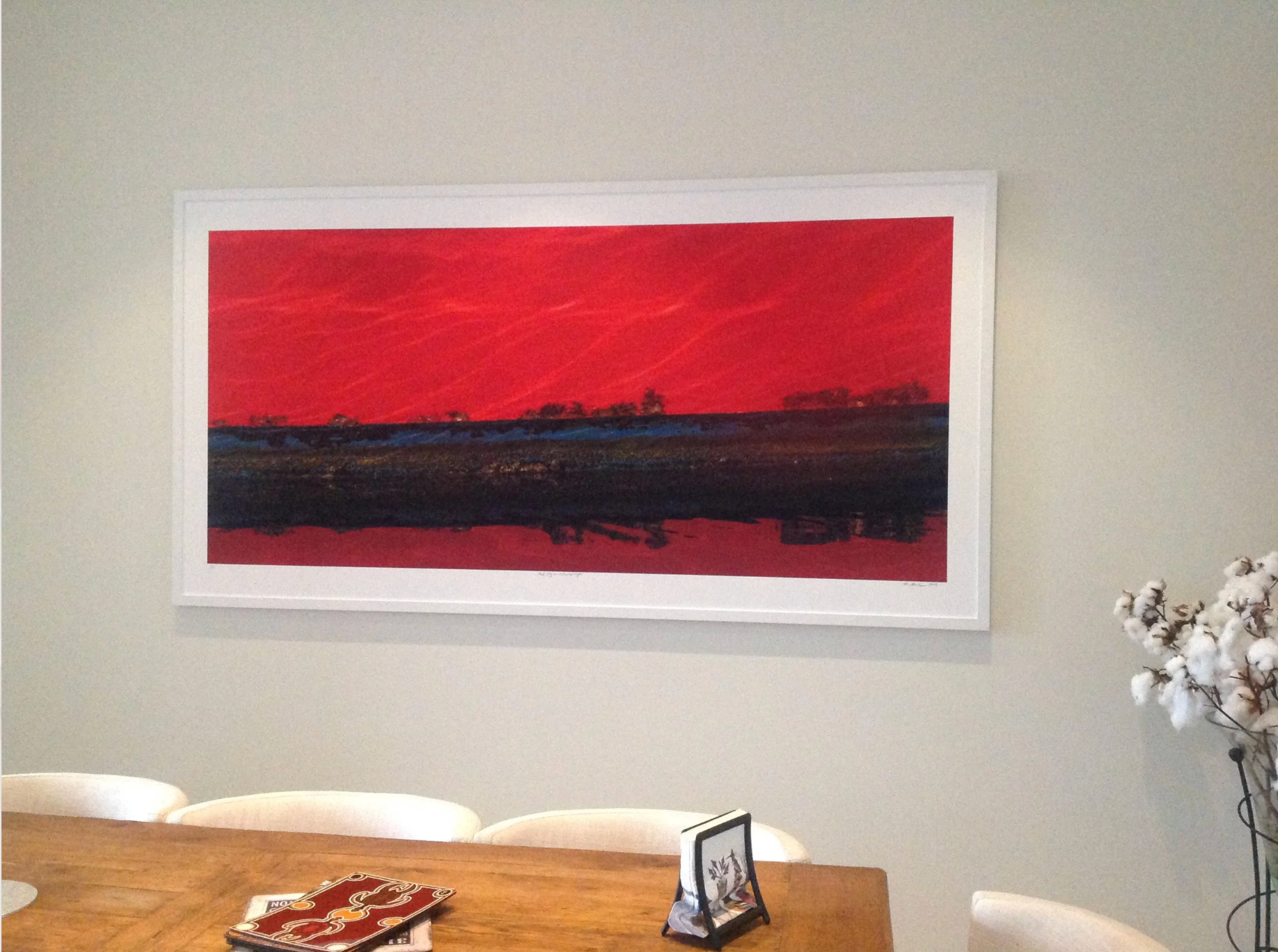 Red Sky on a Scarlet Night