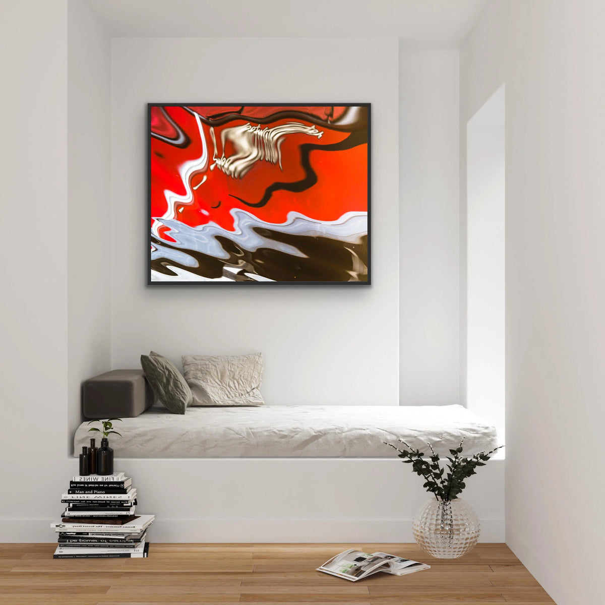 Sweetwater by Ralph Kerle displayed in modern interior setting