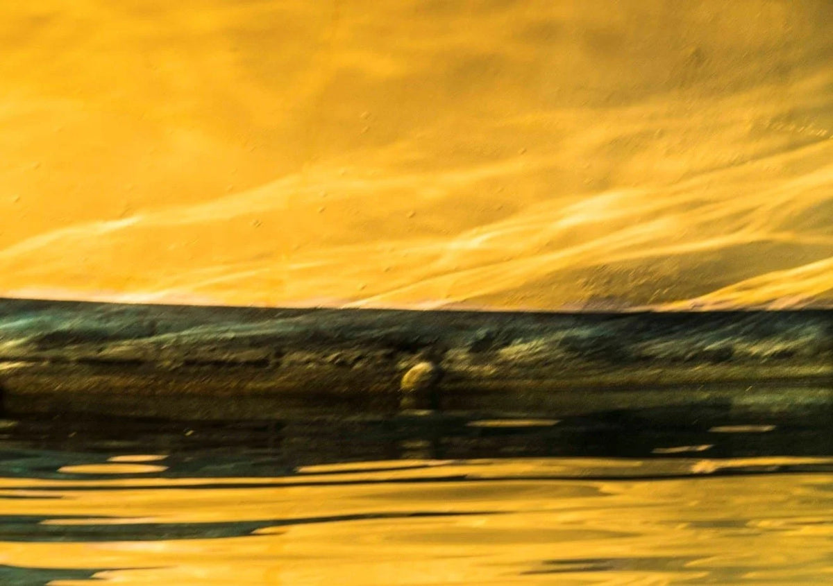 The Gold of Elan - Aerial & Earth artwork by Ralph Kerle, warm composition
