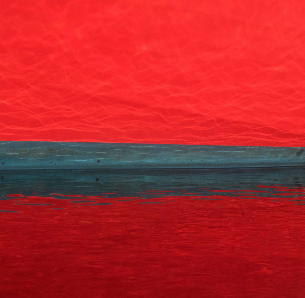 Red Water - Coastal & Ocean artwork by Ralph Kerle, warm composition