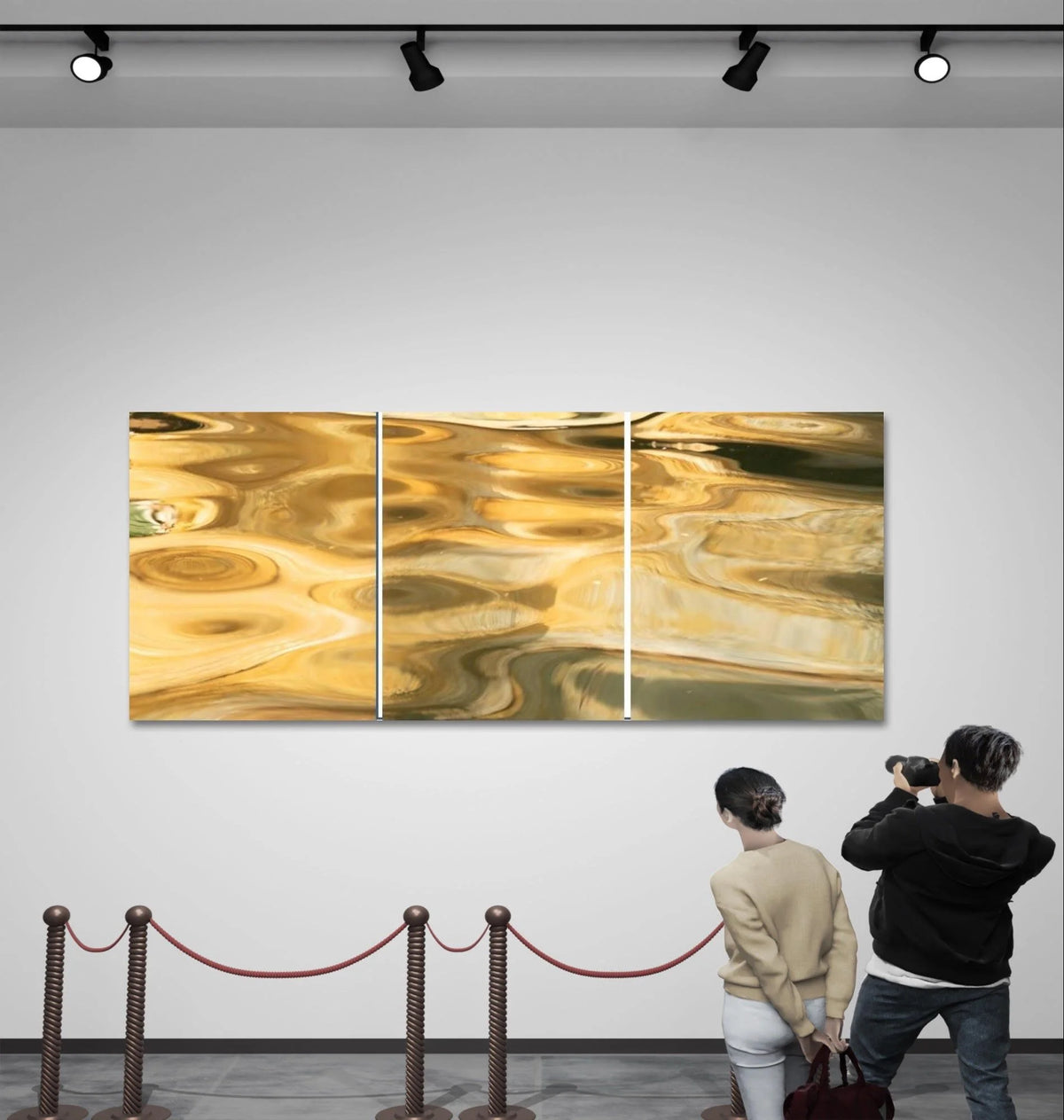 Sand Talk 2 Tryptych