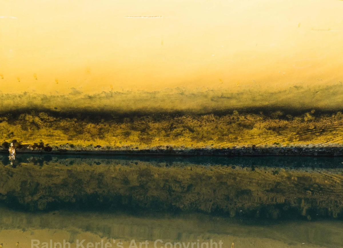The Drought is on the Other Side - Aerial & Earth artwork by Ralph Kerle, cool composition